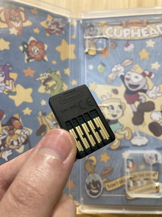 Картридж игры Cuphead