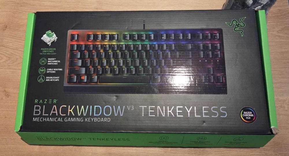 Механична клавиатура Razer - BlackWidow V3 Tenkeyless