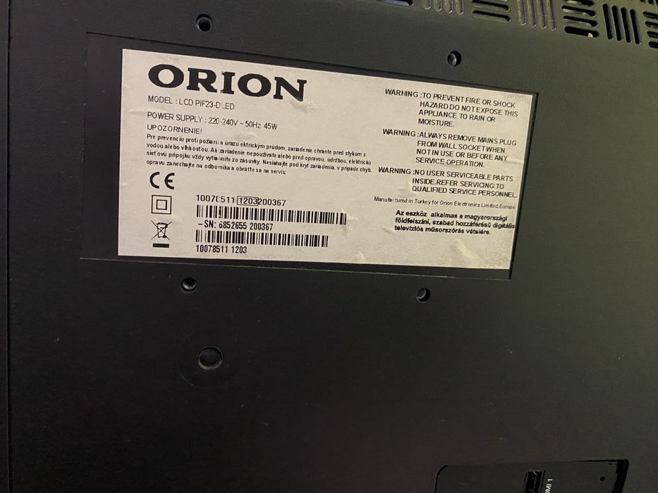 Televizor Orion 56 cm