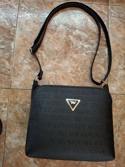 Оригинална чанта за и през рамо POLOGRAND London с 3 отделения