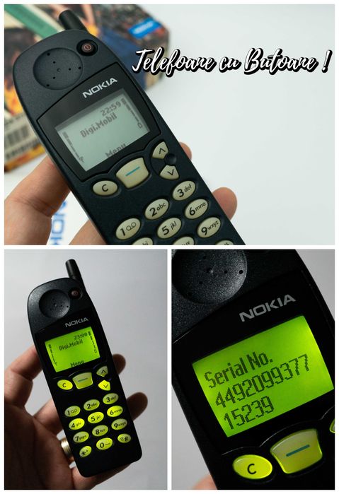 Nokia 5110 an 1998  (nu Nokia 6310i Nokia 6150 Nokia 6110 Nokia 6700 )