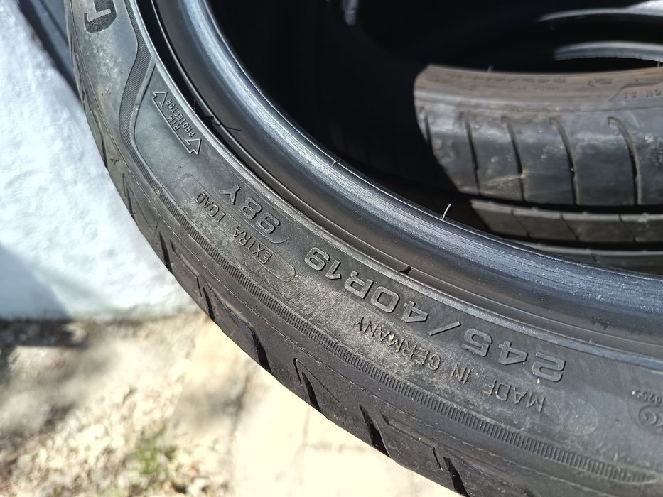 Anvelope vara 245 40 19 Goodyear runflat 2021 6.4mm