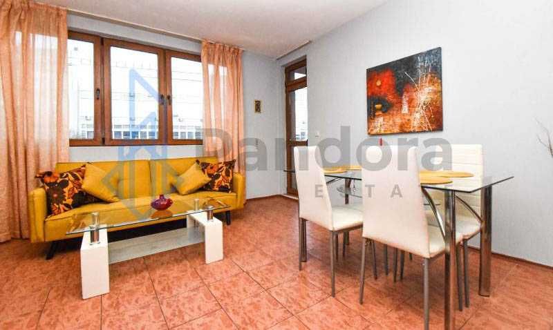 Двустаен апартамент под наем в кв. Хладилника