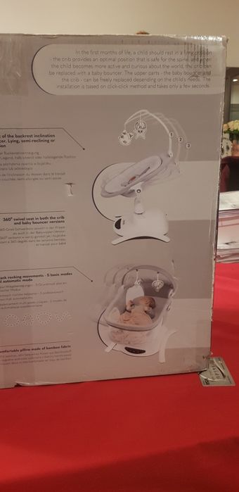 Vand balansoar si landoul 2 în 1 Lionel Bella Set rotativă 360°