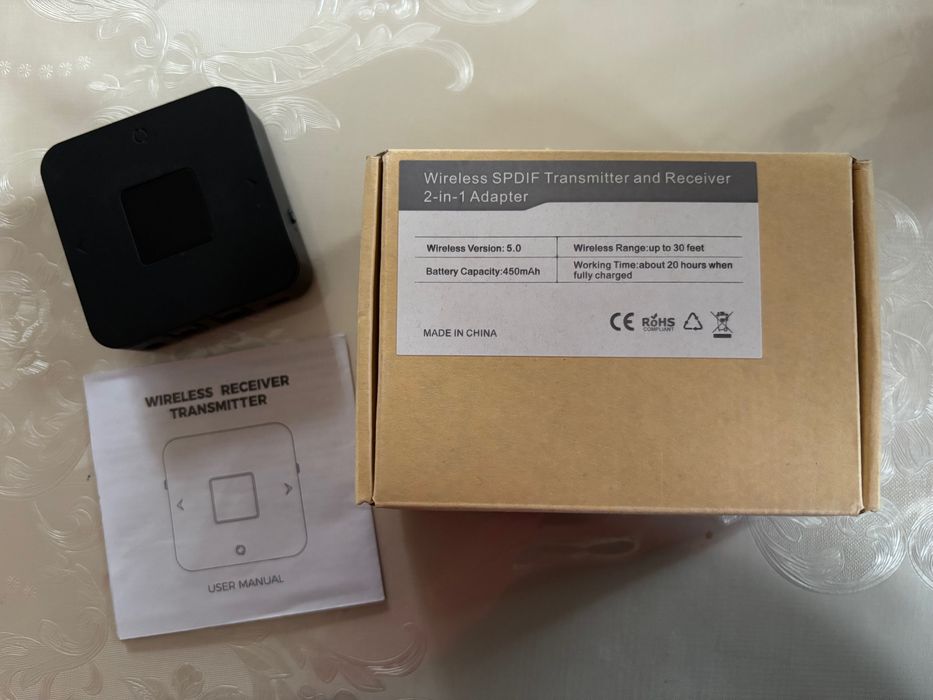 Adaptor Bluetooth Transmitator / Receptor Wireless 2in1 SPDIF Digital