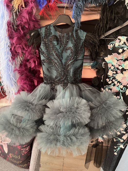 Дизайнерска рокля със сако