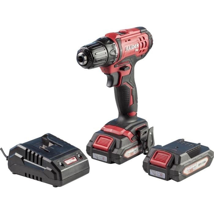 R20 АКУМУЛАТОРНА Бормашина куфар Raider