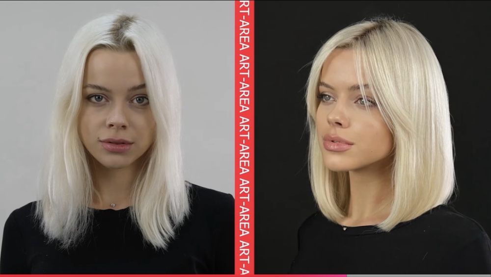 Модель на стрижку