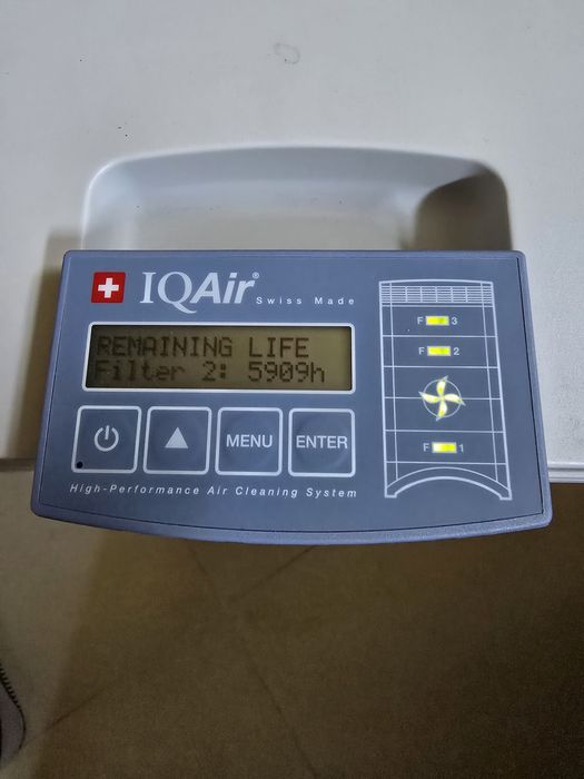 IQAir GC MultiGas – професионален швейцарски пречиствател за въздух+ 4 нови резервни филтъра