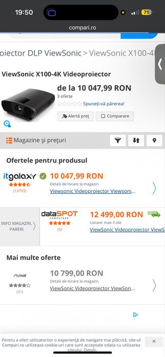 Videoproiector viewsonic