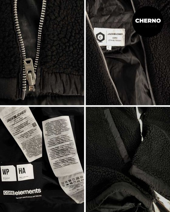 Яке с качулка CORE BY JACK & JONES Sherpa Jacket – L