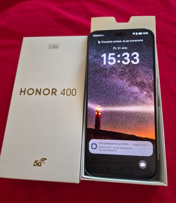 Смартфон HONOR 400 LITE GREEN 256 GB