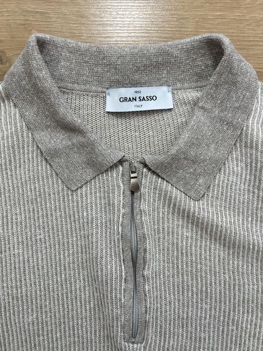Gran Sasso 1/4 Zip Polo мъжка тениска M-L