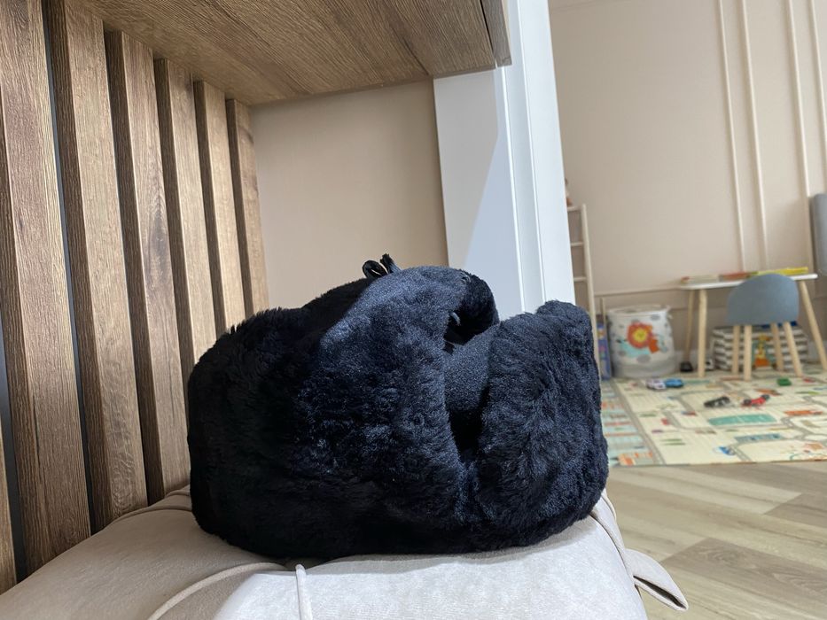 Натуральная шапка зимняя