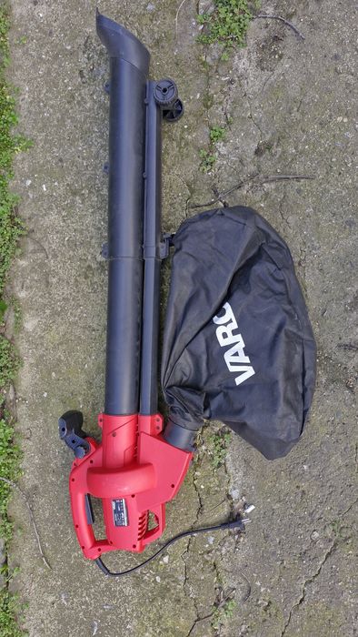 Прахосмукачка за издухване на листа, VARO, 3300 W, 40 л, Черен/Червен