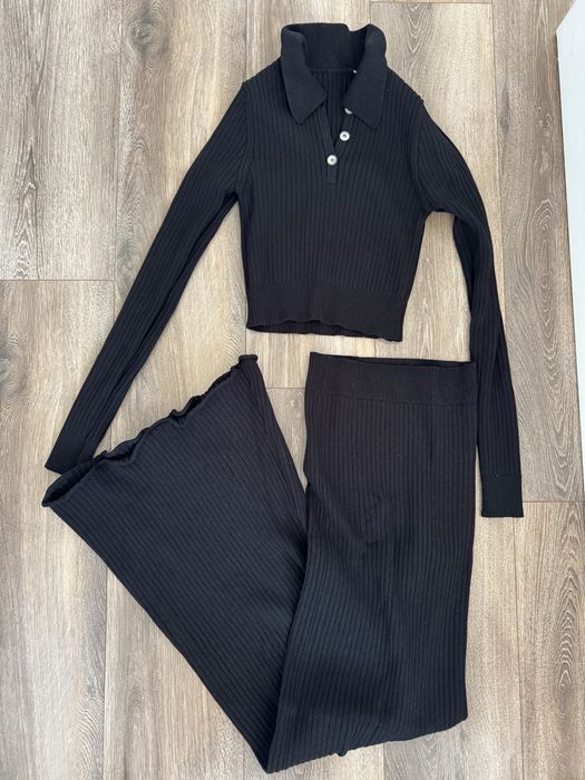 Alice Evis черен сет - блузка и пола Kaya