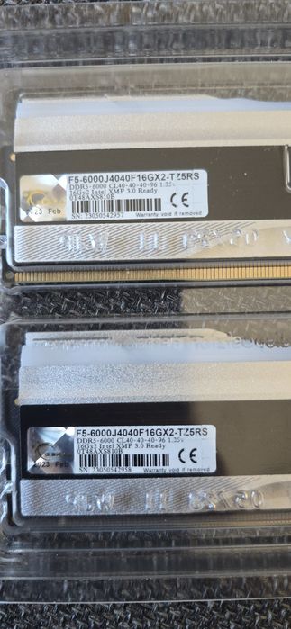 Memorie RAM G.Skill Trident Z5 XMP Kit 32Gb Ddr5 6000mhz RGB