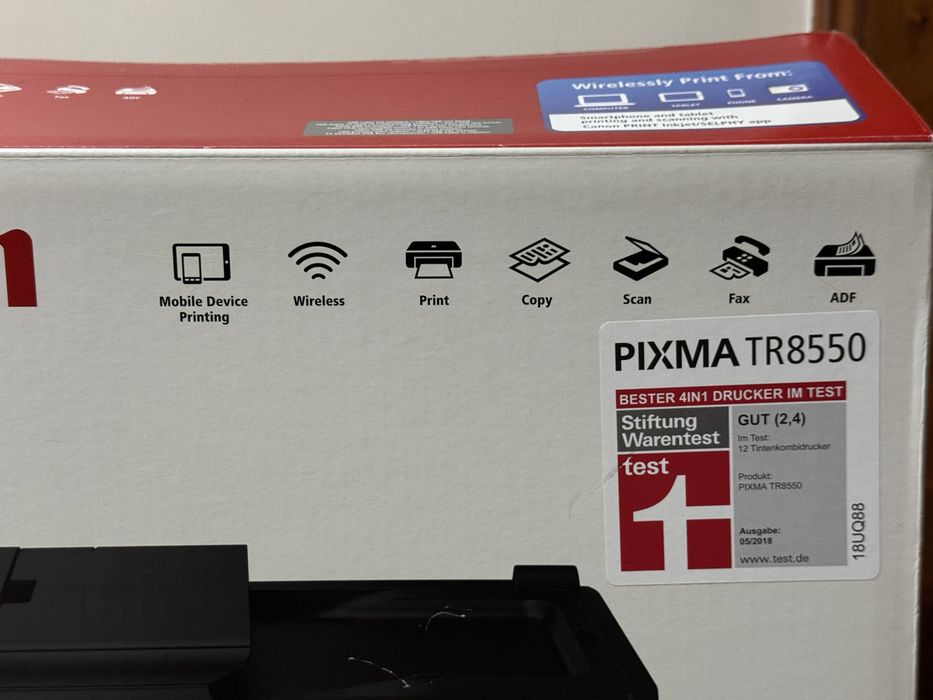 Imprimanta NOUA Multifunctionala color Canon PIXMA TR8550 Wireless
