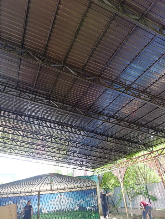 Навес сварочные работы