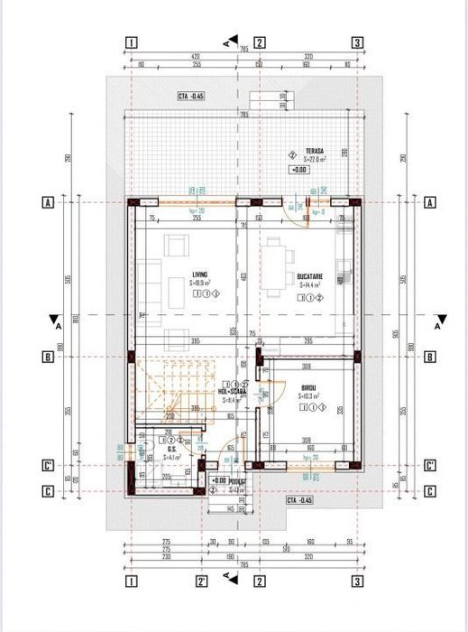 Vila Individuala Bragadiru-Cristalului/Dormitor la parter/id nr 63