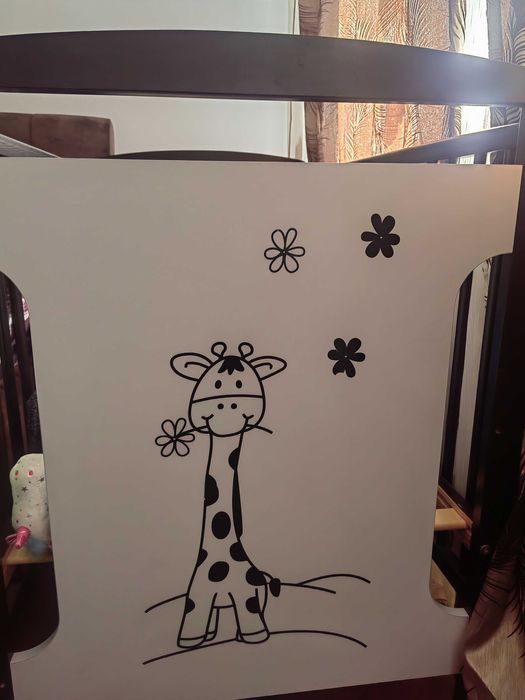 Vând pat bebe utilizat