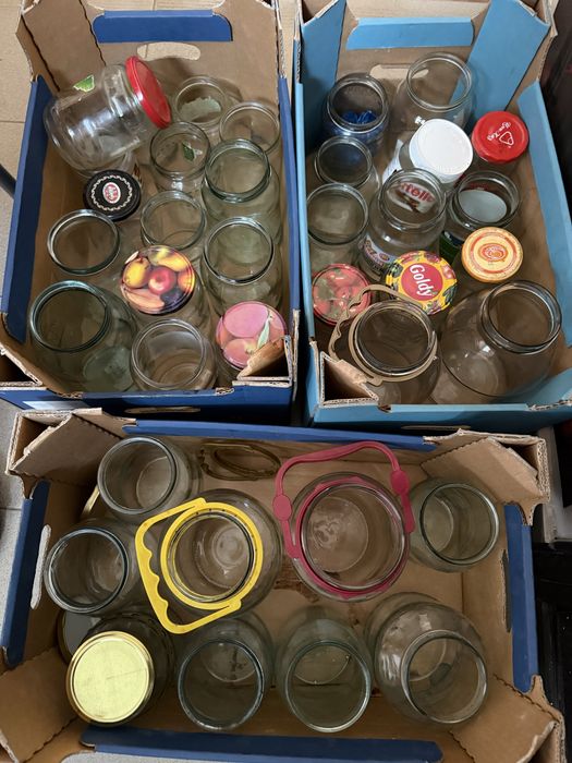 Продам стеклянные банки!