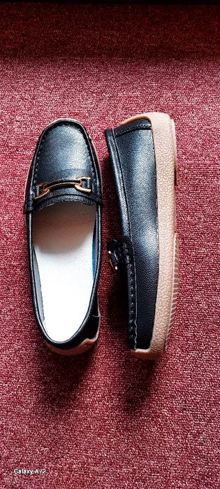 Mocasini damă negri eleganti