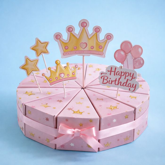 Картонена торта (готова с почерпка)