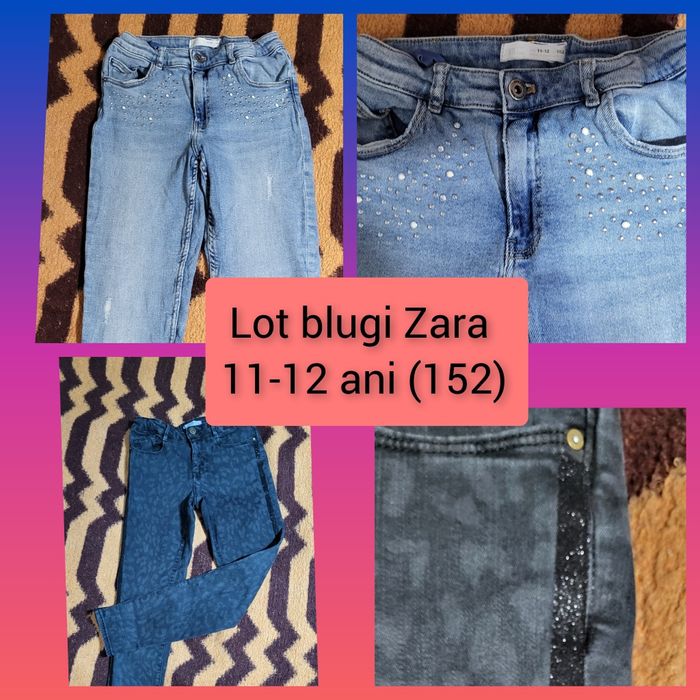 Lot blugi Zara kids 11-12 ani