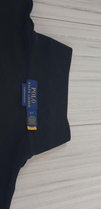 POLO Ralph Lauren Cotton Custom Slim Fit / L НОВО ОРИГИНАЛ Мъжка Тенис