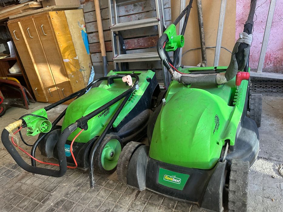 Електрическа косачка немскa 1800w работи