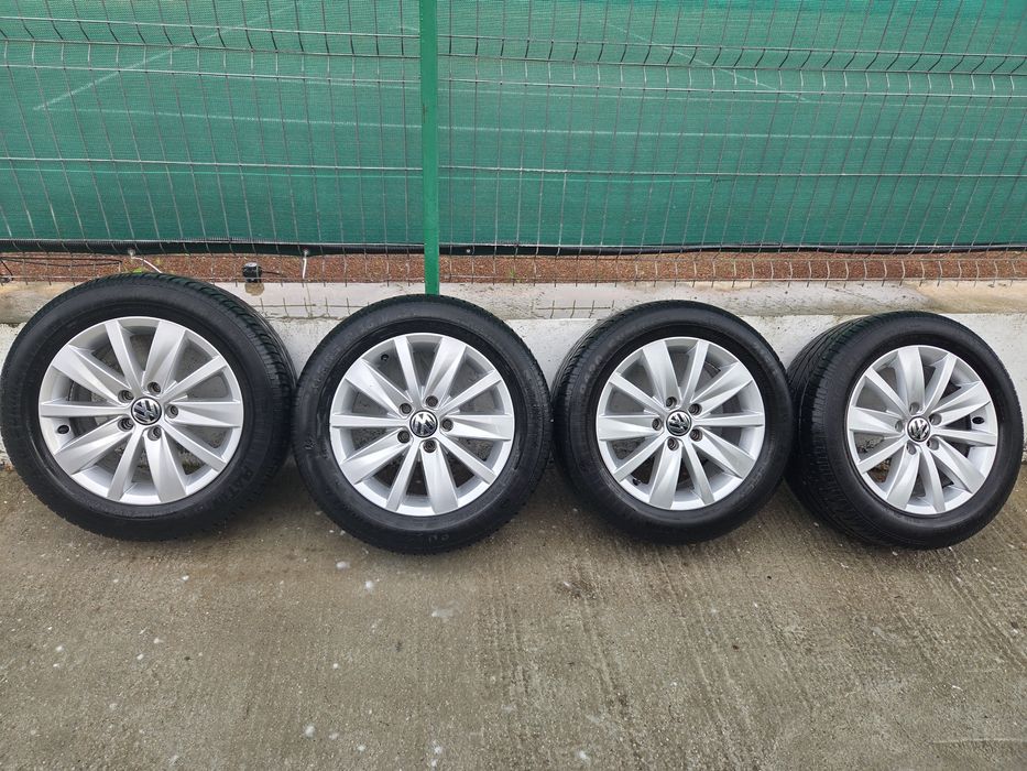 Jante aliaj VW  pe 16' 215/55/16 vara
