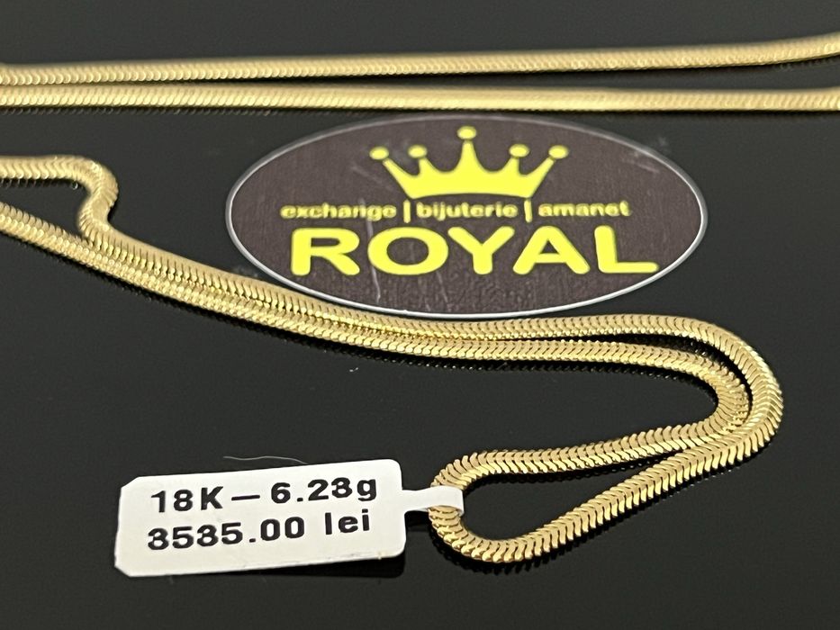 Bijuteria Royal CB : Colier damă aur 18K 750  6,23 gr