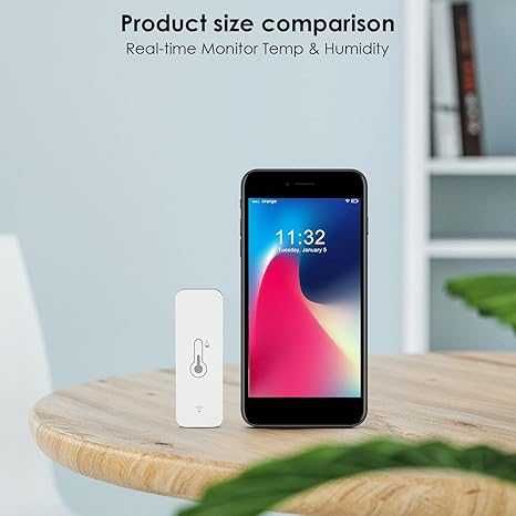 Датчик температуры и влажности Wi-Fi метеостанция