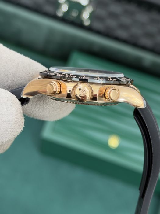 Rolex Cosmograph Daytona 40mm Everose Gold – Black Diamond Dial, Oysterflex