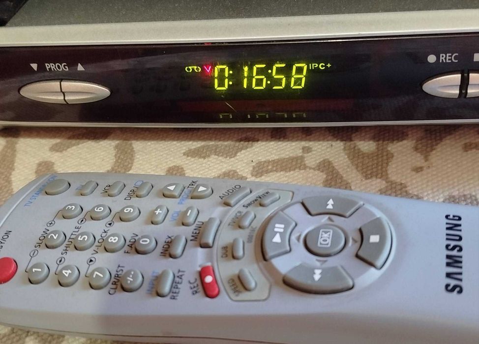 Samsung SV-635X, HI-FI stereo, работещо видео с 6 глави+кепчър и кабели.
