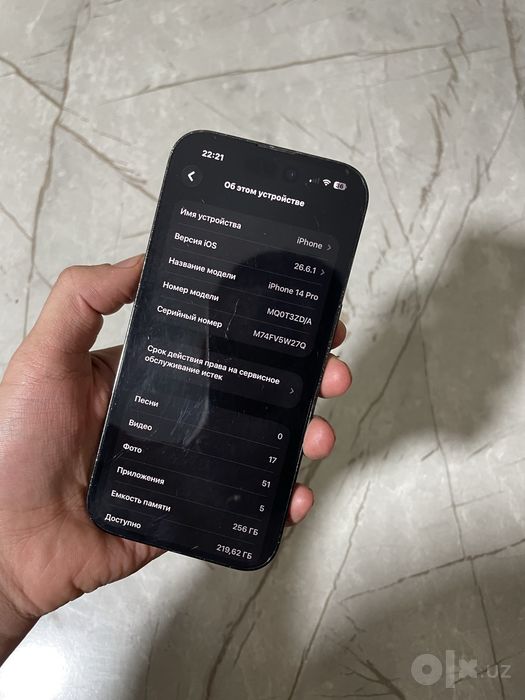 Iphone 14 pro 86/256