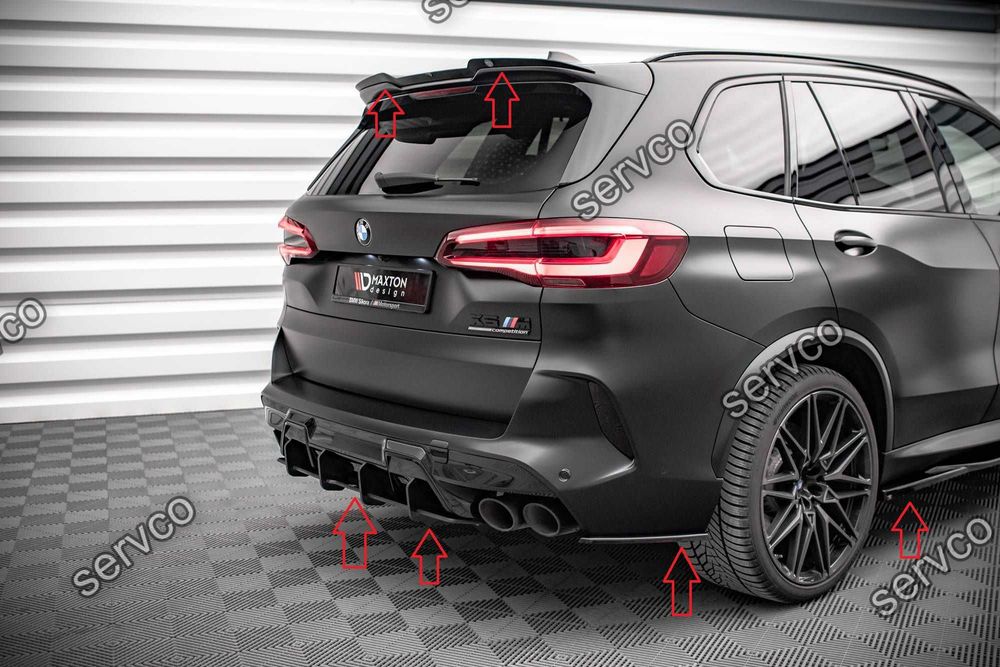 Pachet Prelungiri Body kit tuning Bmw X5M F95 2018- v1 Maxton Design