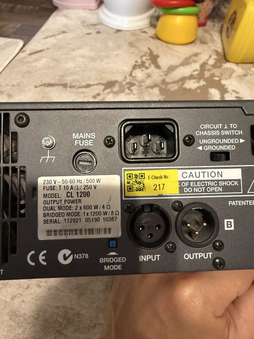 Dynacord CL1200 – Made in Germany – Stare impecabilă
