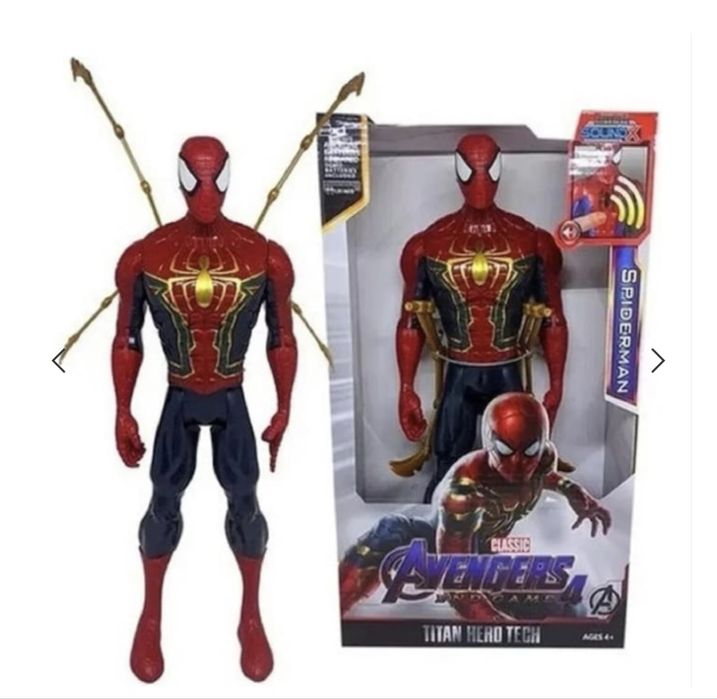 Figurina - Spiderman cu tentacule 30cm