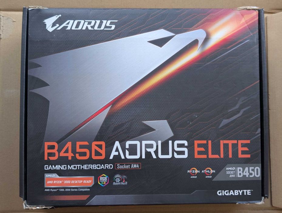Placa de baza Gigabyte B450 AORUS ELITE