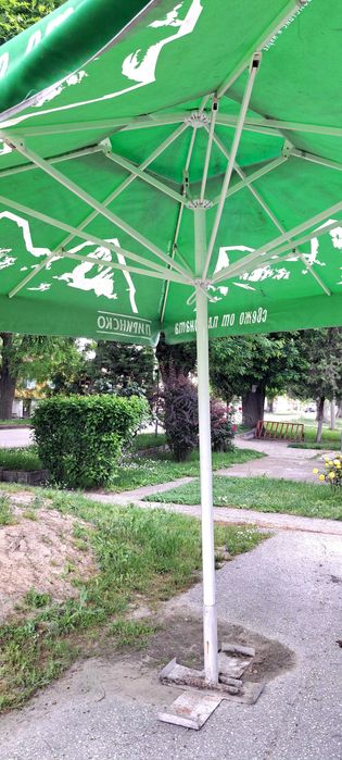 Продавам големи чадъри за двор, тераса, заведение или градина .