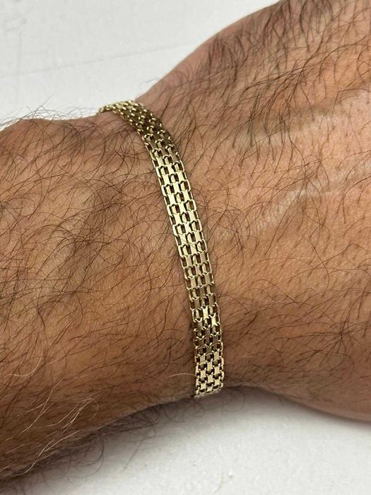 BRATARA AUR 14K - Lata - Vintage - Unisex - 6.1g. - 370lei/gr. !