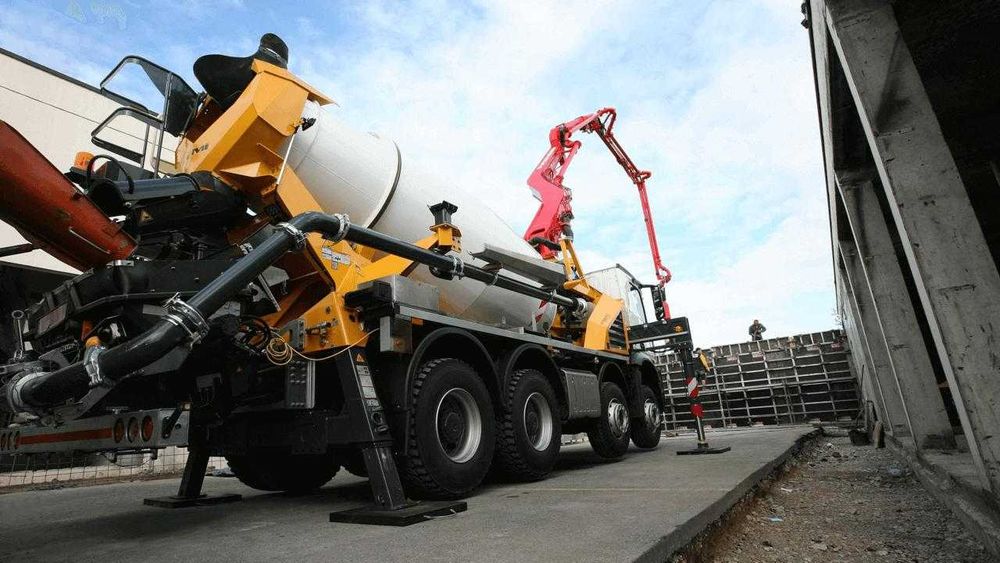 Beton quyish ishlari uchun zamonaviy beton pompa xizmati