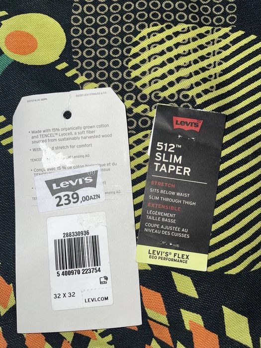 Джинсы Levis, Levi’s 512
