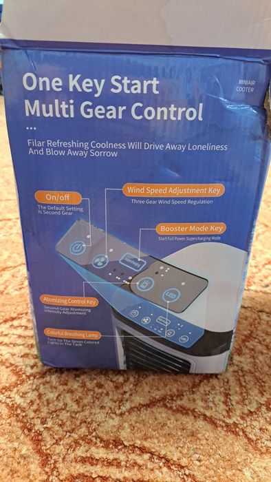 Aeroterma rece cu gheata