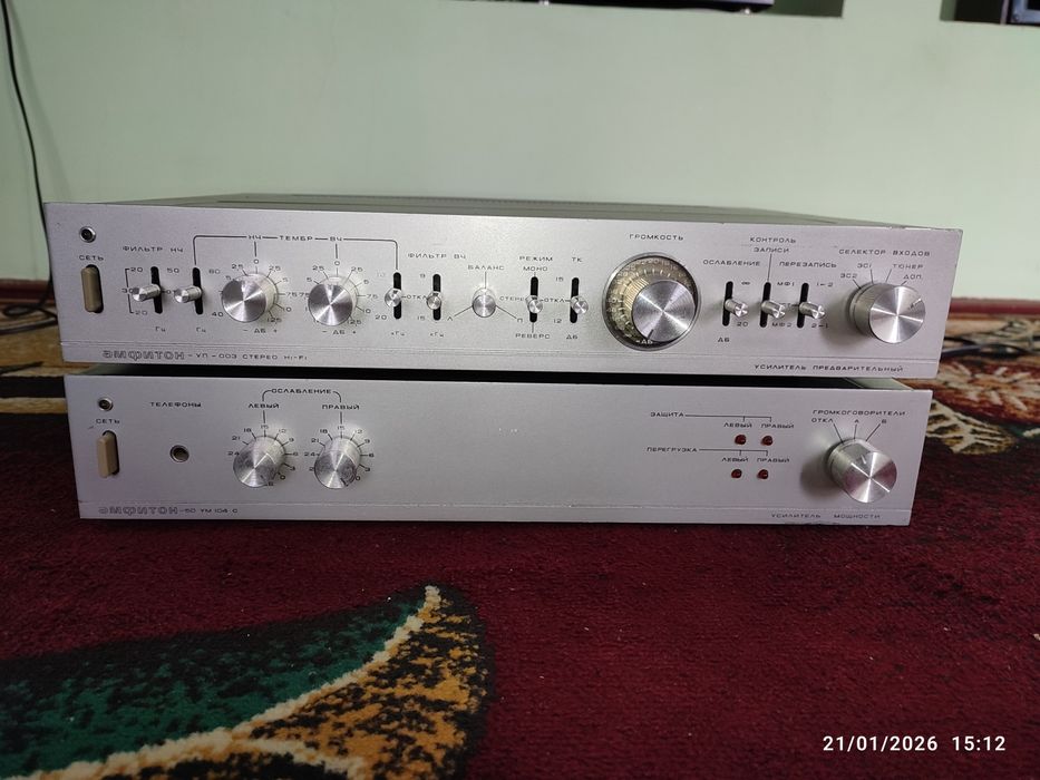 Setereo usilitel Амфитон УП - 003 va УМ - 104 sotiladi .