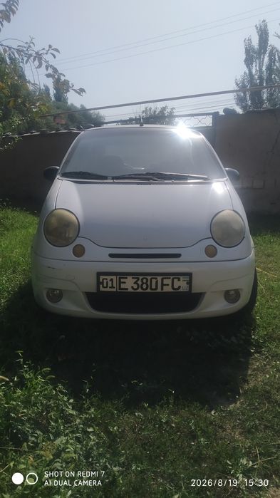 Chevrolet matiz mx metan gaz