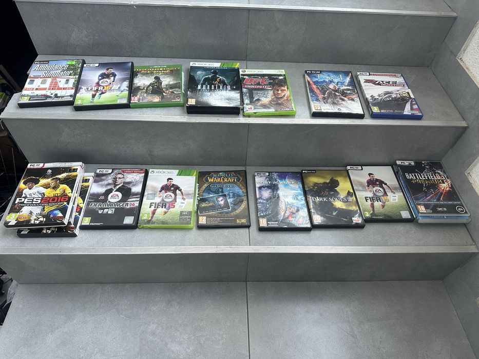 jocuri video pentru console si pentru pc, dm pentru detalii