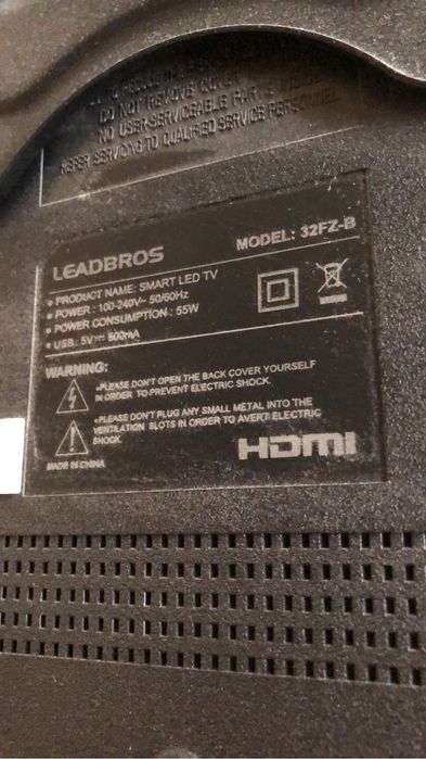 Телевизор Leadbros model 32fz-b